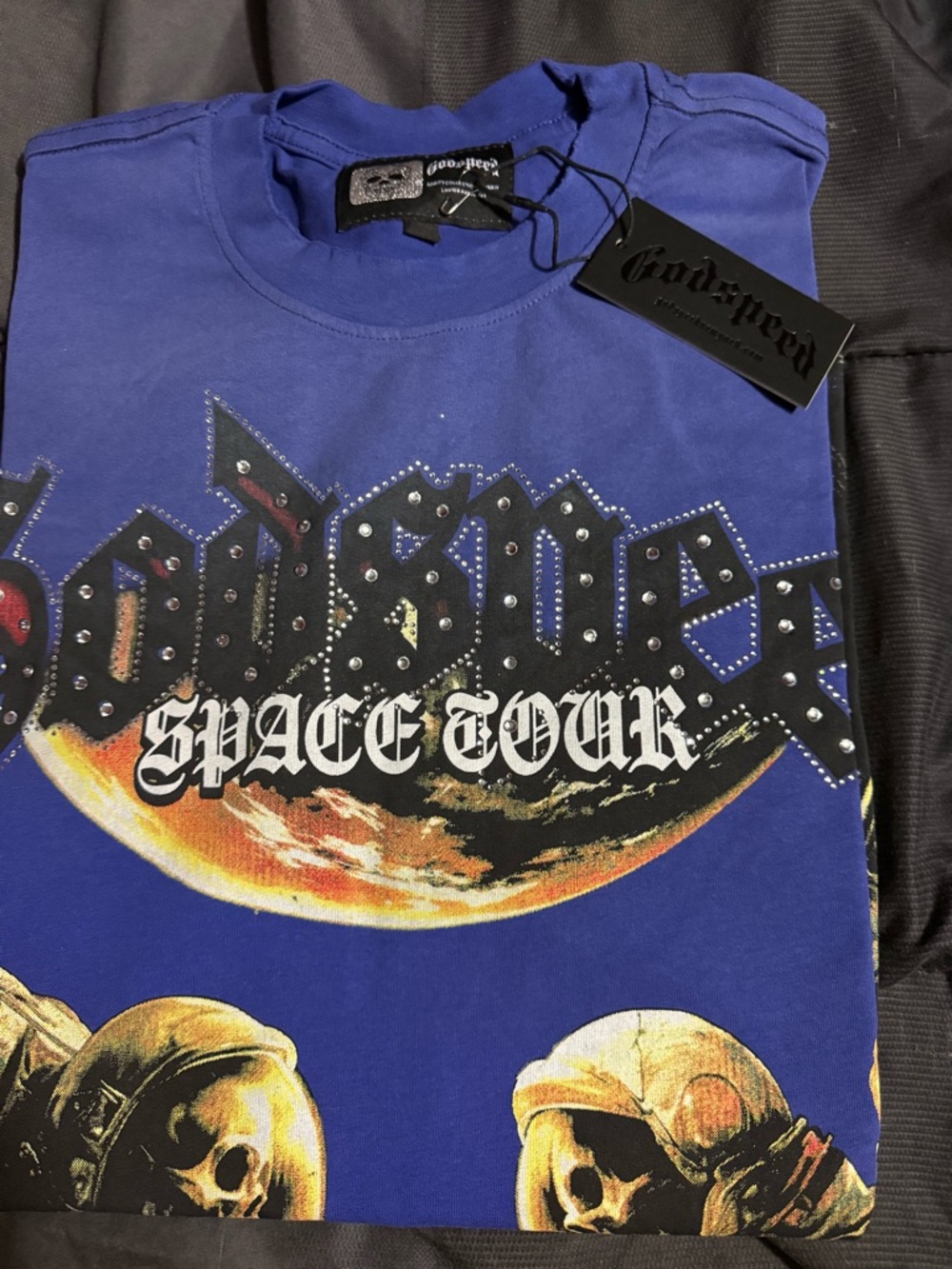 Men’s Space Tour' Graphic Tee - Royal Blue